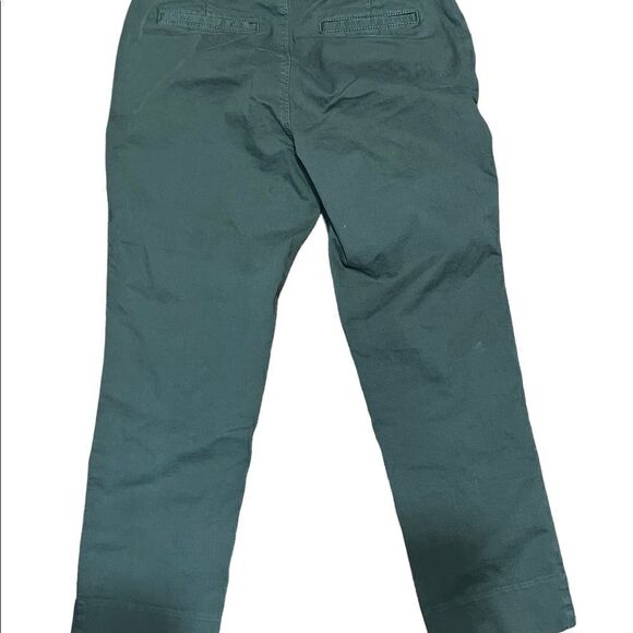 Kate Spade Slim Straight Chino in olive green - Picture 5 of 9